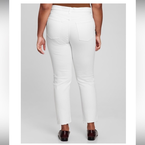 GAP High Rise Cheeky Straight Jeans with Washwell - Picture 3 of 5